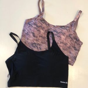 Reebok Bralettes, nwot
